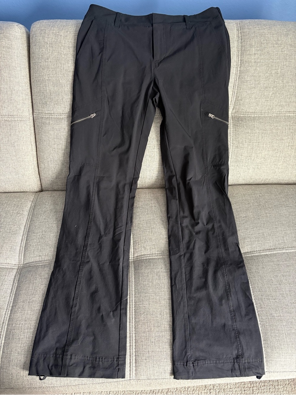 Athleta "Palisade" Stretch Hiking Pants with Zip Pockets - Tall size